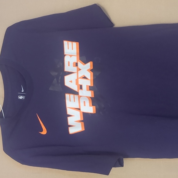 Nike Other - Nike Dri Fit We Are PHX Purple Phoenix Suns The Nike Tee T-Shirt Size Large